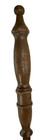 Vintage Wooden Walnut Gavel Judge Government Auctioneer Heavy Mallet 15 5  l