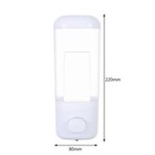 500ml Wall Mount Soap Dispenser Shampoo Lotion Holder No Drill Bathroom Organize