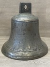 Huge Brass Authentic Ships Bell 60lb Antique Nautical Bell  