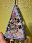Sea Turtle Abstract Art Resonant Wind Chime Patio Garden Decor Ourdoors Pyramid