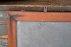 Antique Vintage Slate Chalkboard Blackboard Wood Frame Menu Board Sign 45x28