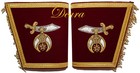 Masonic Regalia Shriner s Shriner Cuff Set Hand Made With Bullion Wire Free Ship