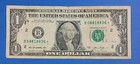 B08818836  2013 B Star Note Duplicate Error  1 One Dollar Bill
