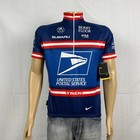 New Nike Dri-fit Large Usps Postal Service 2004 Team Cycling Bike Ss Jersey 