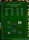 Coin Sets Of All Nations East Germany 1980-1982 Unc 5 Mark 1980 A 30 000