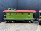 Lionel No  517 Pre-war Standard Gauge Lighted Caboose - Green red Lot Of 3