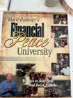 Dave Ramsey Financial Peace University Wkbk  8 Cassette Tapes   Envelopes