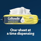 Cottonelle Summer Fresh Scented Flushable Wipes  2 Packs  42 Wipes Per Pack Adul