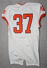 Clemson Tigers Football Jersey Mens 42 L White Game Worn Team Issued Nike  37