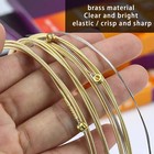 Elixir Nanoweb custom Light Phosphor Bronze Acoustic Guitar strings 16052 11-52 
