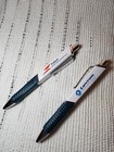 Drug Rep   2  Lipitor   Heavy Metal Silver Beautiful Click Pens Caduet Pearl Pen