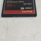 Sandisk 32gb Extreme Pro Compactflash Memory Card -