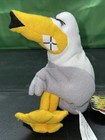 Brand New Meanies Beanie Babies Peter Gotta Peagull New With Tags Plush Series 1