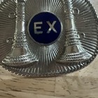 Vintage Rare  Fire Dept Badge Obsolete Ex Fire Captain  W  2 Horns