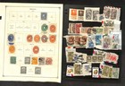 Mexico Stamp Collection On 25 Scott International Pages  1856-1958  bd 