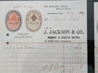 J Jackson Co  Burton On Trent Bass Pale Ale   Special Stout  1907 1909   