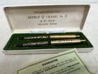 Vintage Arpege Chanel No  5 14 Kt Gold Set 2 Pens