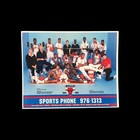 1984-85 Chicago Bulls With Rookie Michael Jordan Promotional Poster 