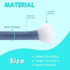 Chunky Yarn For Hand Knitting  Super Bulky Jumbo White Yarn For Crocheting