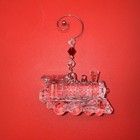 Waterford Crystal 2017 Annual Train Engine Ornament   40023153 Boxed W enhancer