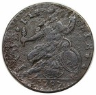 1787 Connecticut Copper  Mailed Bust Left  Connect  Miller 15-f  R3