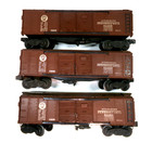  3  O Gauge Lionel Train Cars  lot 7389 