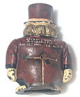 Original John Harper Antique Cast Iron Ransvaal Money Box Coin Bank  Paul Kruger