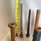 Vintage Wooden Spools Spindle Bobbin Textile Industrial 10-3    Antiques