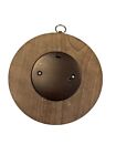Vintage Hoffritz Ny German Made Hanging Barometer-brass   Wood