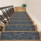 15 Pack Stair Treads For Wooden Steps 30  X 8  Non Slip Carpet Stair Treads Set