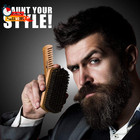 Beard Brush  Beard Comb  Beard Oil    Beard Balm Grooming Kit For Men s Care  Tr