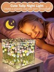 Tulip Night Light Led Infinity Mirror Lamp  Birthday Gifts For Multicolored