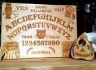 16  Wooden Vintage Halloween Ouija Board   Planchette Handmade Wood Spirit Board