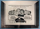 1957 Katharine Hepburn Spencer Tracy Desk Set Original Movie Pressbook   Poster