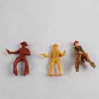Vtg 1950 s Marx Sears Heritage Fort Apache Playset Pieces - 64 Cowboys