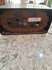 Vintage 1946 Zenith Consoltone Bakelite Tube Radio Model 5d011 Works  No Cracks