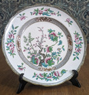 Mid 19th Century Antique Charles Meigh Indian Tree Dinner Plate Platter Set