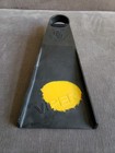 Size L - Pacific South Swell Viper Yellow Dot Swim Fin Padded Bodyboard Single 