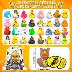 51 Pcs Jeep Ducks For Ducking50 Rubber Ducks 1 Duck Bag 50 Tags Cards 50 Rubb   