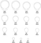 315pc Snap Ring Assortment Set External C Clips Circlip Retaining Snap Hook Ring