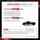 Heater Blower Motor Resistor For 2000-2004 Jeep Grand Cherokee 4 0l 4 7l Ru1061