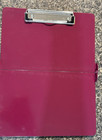 Whitecoat Folding Clipboard Medical Edition Wine -euc