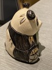 De Rosa Rinconada Handmade Ceramic Gold Trim Adorable Panda Figurine  Uruguay 