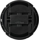 2 Pack 49mm Snap-on Center-pinch Lens Cap  Compatible With Nikon  Canon  Sony   