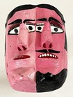 Mexican Oaxacan Costa Chica Pinotepa De Don Luis Tejorones Folk Art Wood Mask