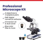 Amscope B120 40x-2500x Led Binocular Compound Microscope 3d Stage Brand New   