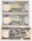 Saudi Arabia 1983-84 1   10 Riyals Lot Of 3 Banknotes Unc See Scans