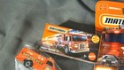 Matchbox Pierce Volterra Ev  44 125 Red Lot Of 5 Fire Trucks Hot Wheels