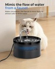 New Cat Dog Water Fountain Automatic Drinking Bowl Dish Auto Feeder Dispenser