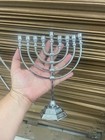 8  Menorah Hanukkah Jewish Judaica Chanukah Candle Jerusalem With 9 Branches